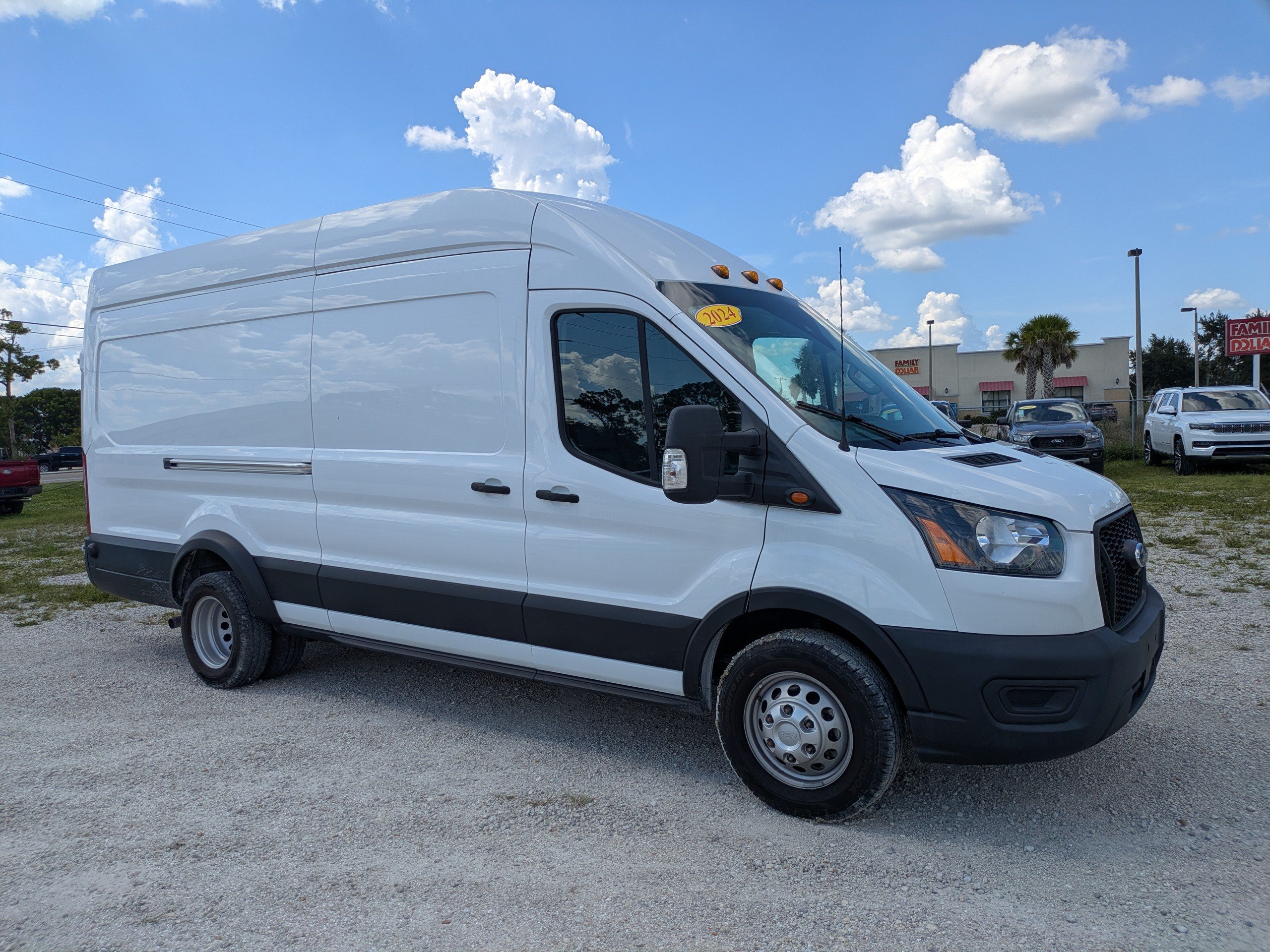 Used 2024 Ford Transit 350 148 High Roof Extended DRW RWD image 2