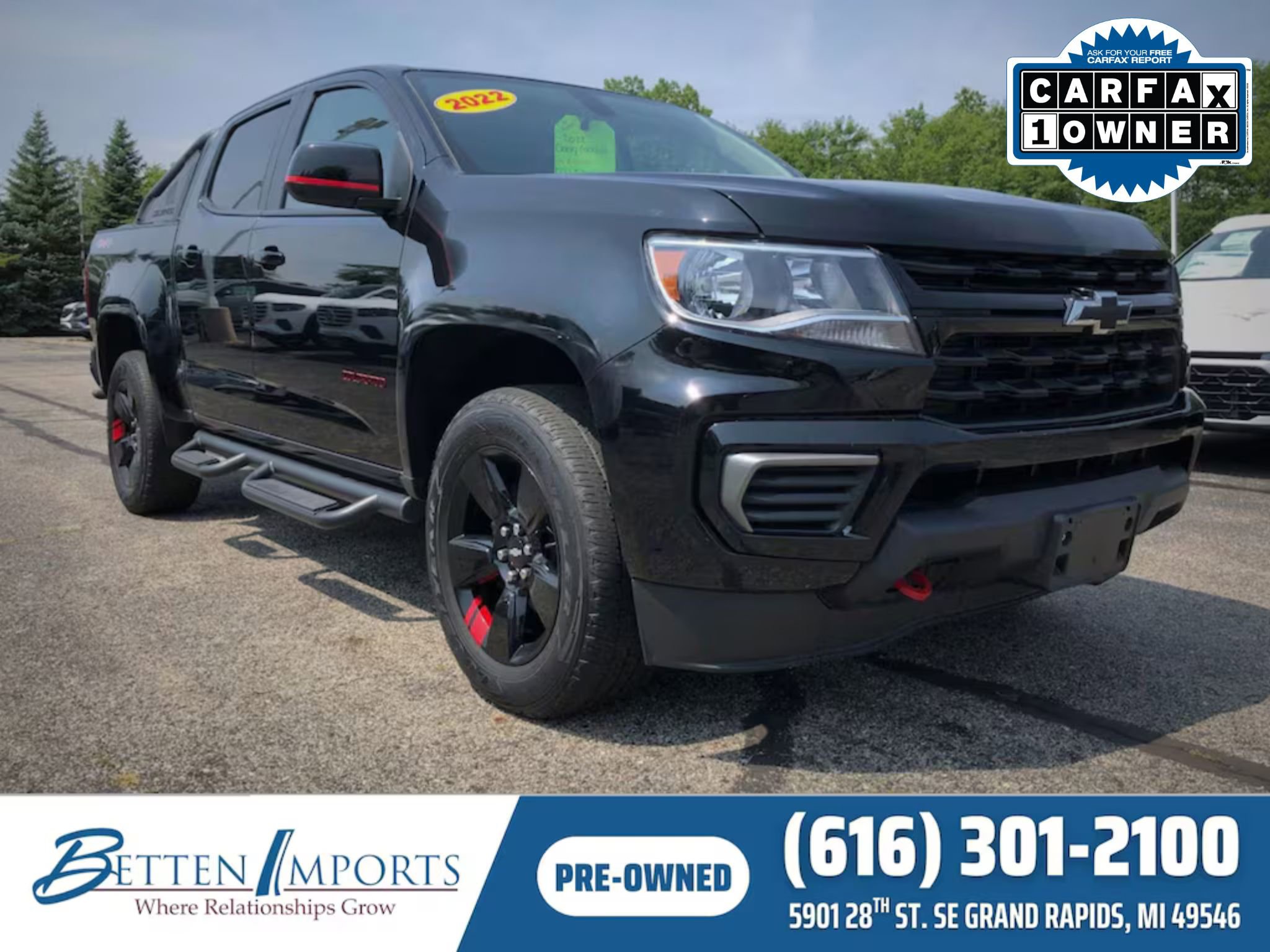 Used 2022 Chevrolet Colorado LT w/ Redline Special Edition image 1