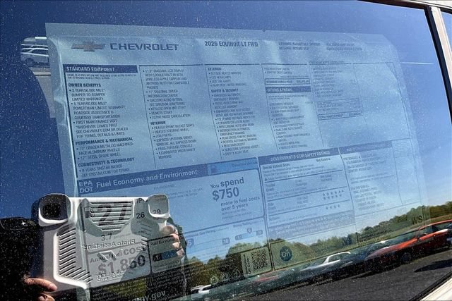 New 2026 Chevrolet Equinox LT w/ Convenience Package II FWD image 12