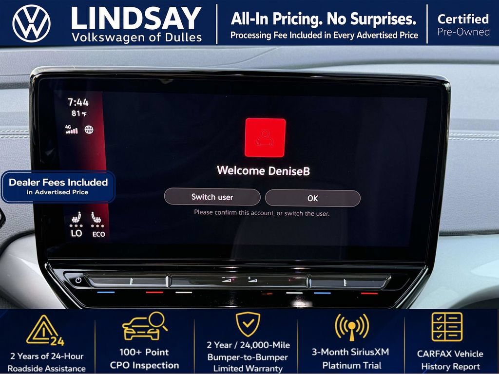 Used 2023 Volkswagen ID.4 Pro S AWD/4WD image 19