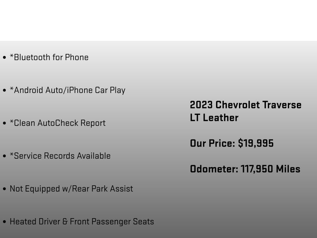 Used 2023 Chevrolet Traverse LT AWD/4WD image 12