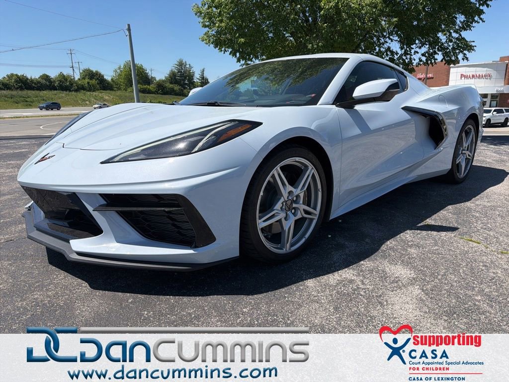 Used 2023 Chevrolet Corvette Stingray Preferred Cpe w/ Z51 Performance Package RWD image 1