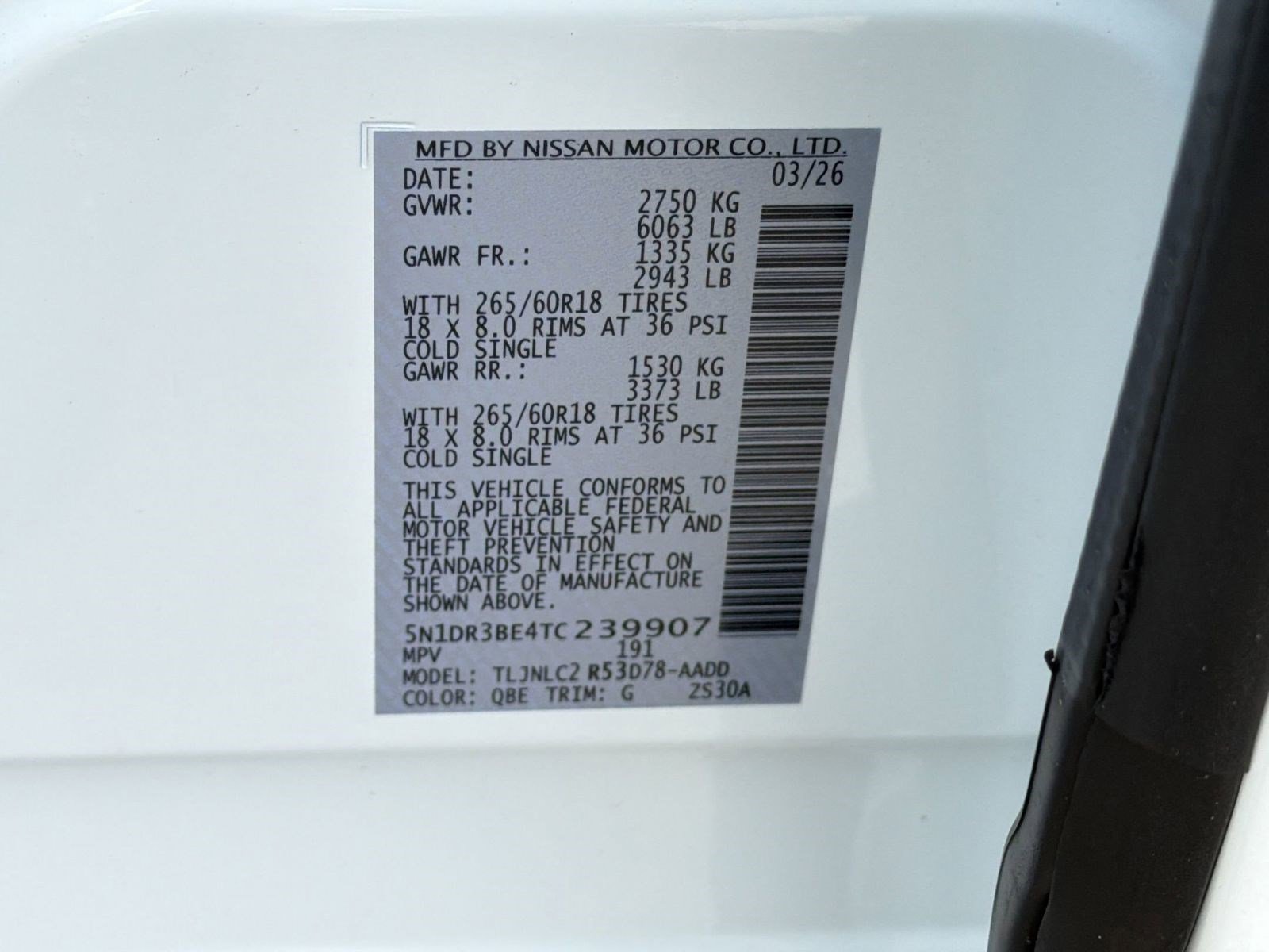 New 2026 Nissan Pathfinder Rock Creek image 20