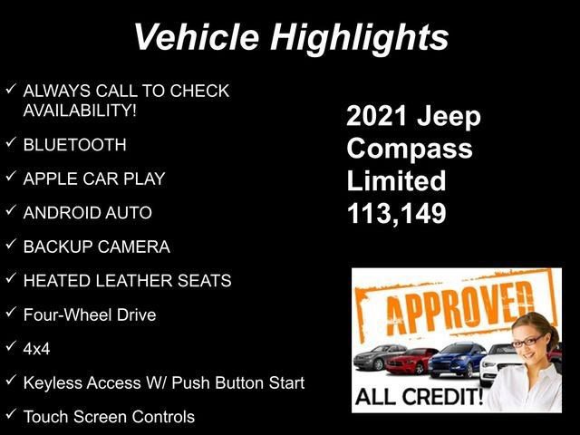 Used 2021 Jeep Compass Limited AWD/4WD image 10