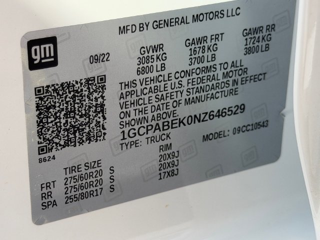 Used 2022 Chevrolet Silverado 1500 Custom RWD image 21