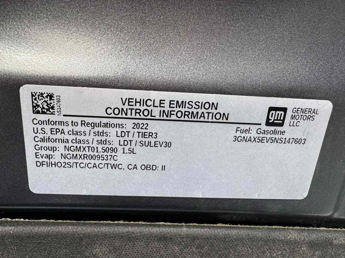 Used 2022 Chevrolet Equinox LS w/ LPO, Floor Liner Package AWD/4WD image 14