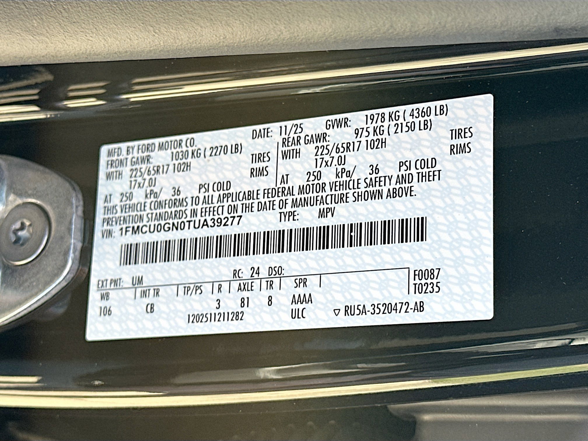 New 2026 Ford Escape Active image 20