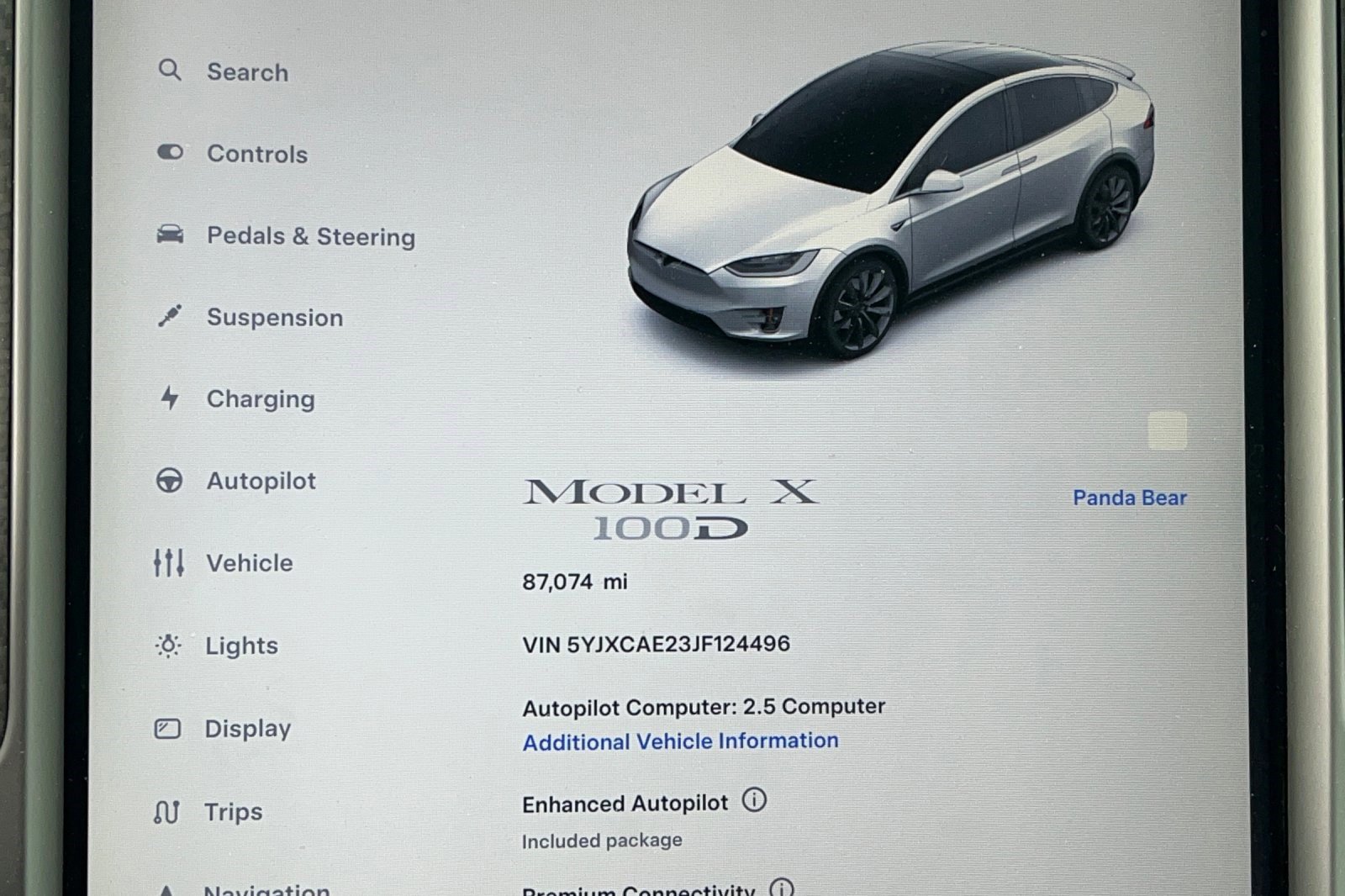 Used 2018 Tesla Model X 100D image 10