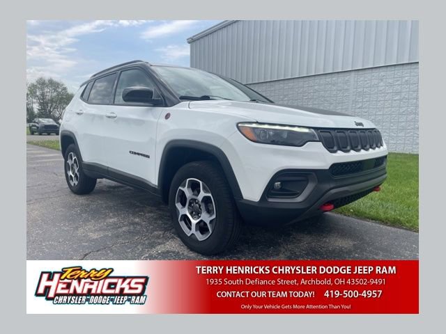 Used 2022 Jeep Compass Trailhawk w/ Trailhawk Elite Group AWD/4WD image 1