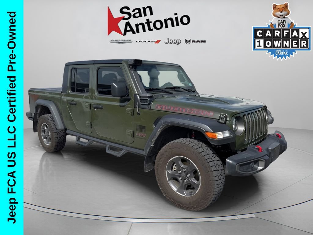 Used 2022 Jeep Gladiator Rubicon w/ Cold Weather Group AWD/4WD image 1