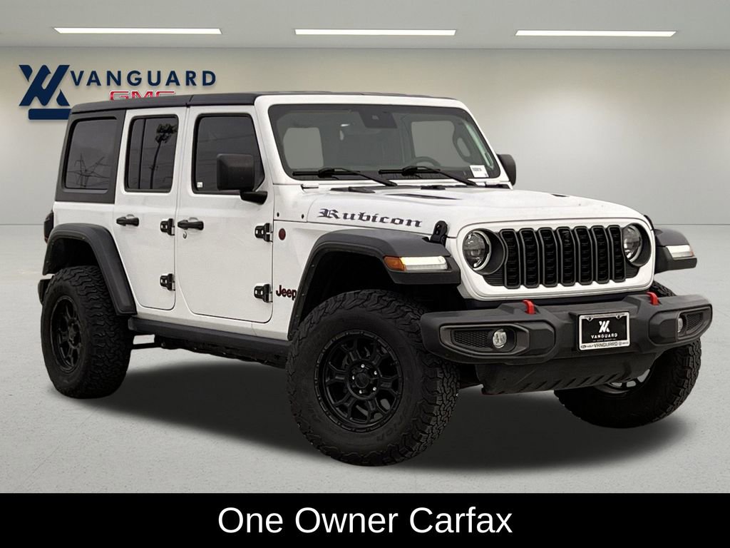 Used 2024 Jeep Wrangler Unlimited Rubicon w/ Technology Group image 2