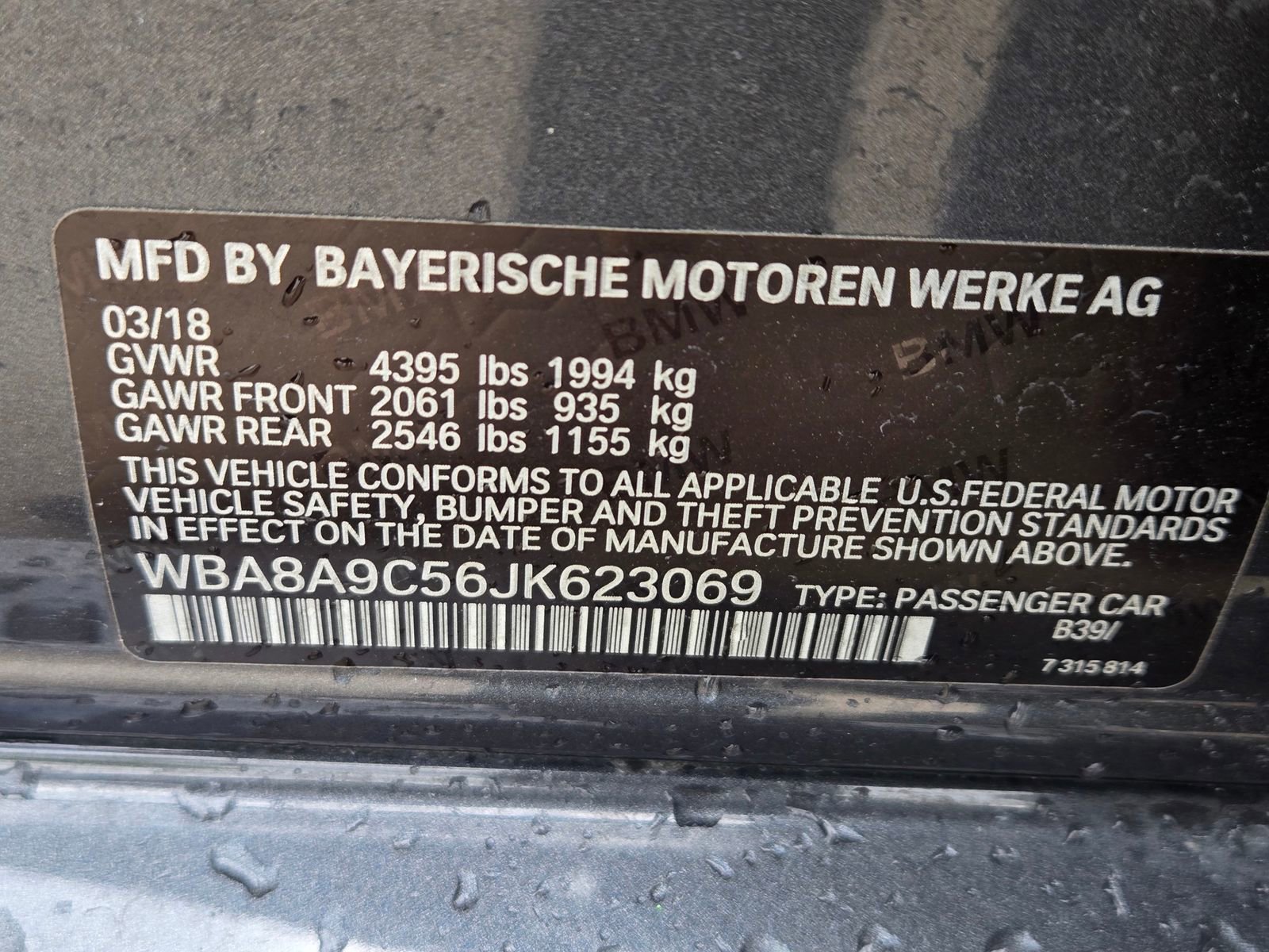 Used 2018 BMW 320i Sedan RWD image 13