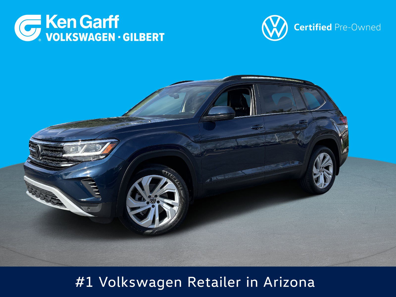 Used 2022 Volkswagen Atlas SE w/ Panoramic Sunroof Package video 1