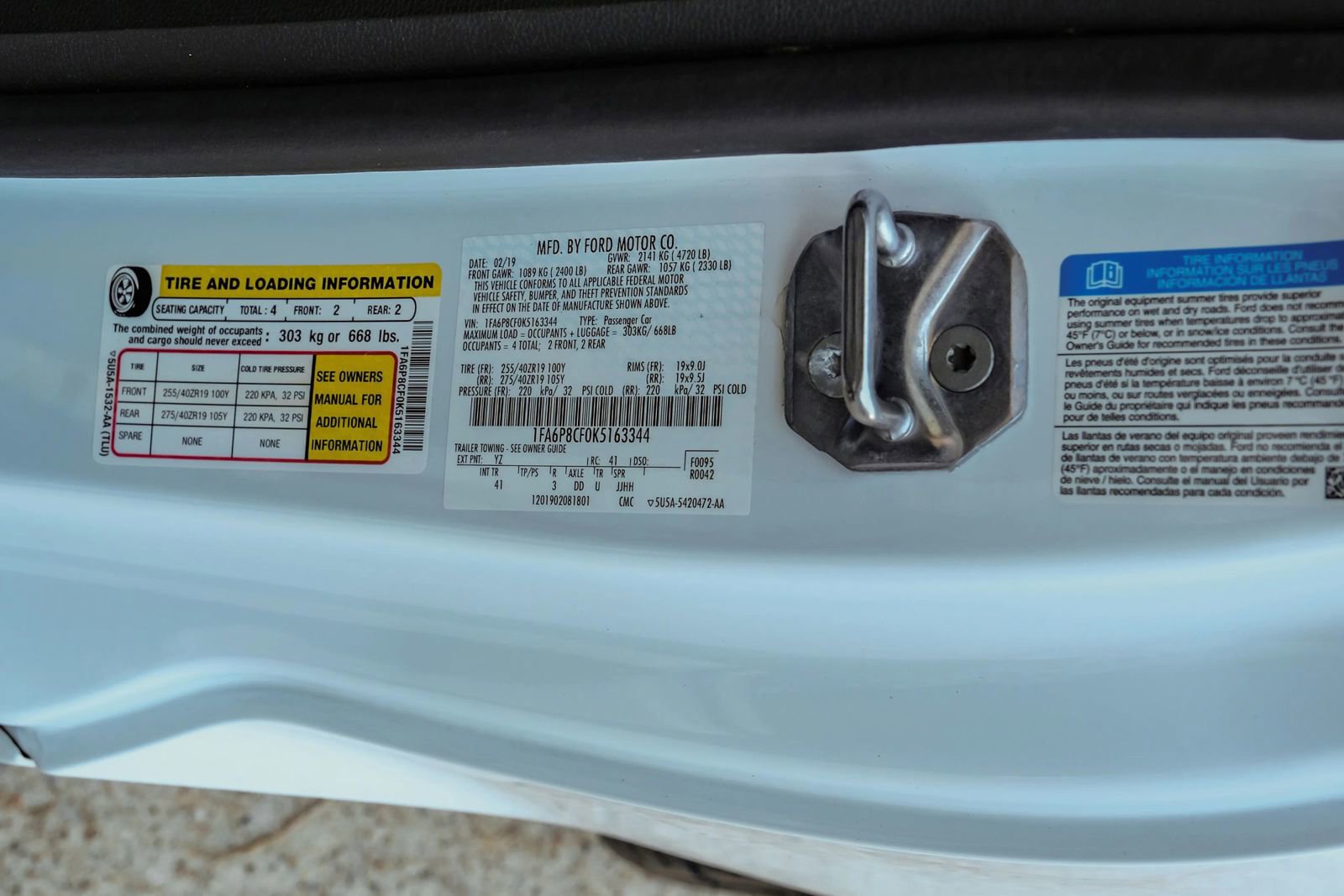 Used 2019 Ford Mustang GT Premium w/ GT Performance Package image 64