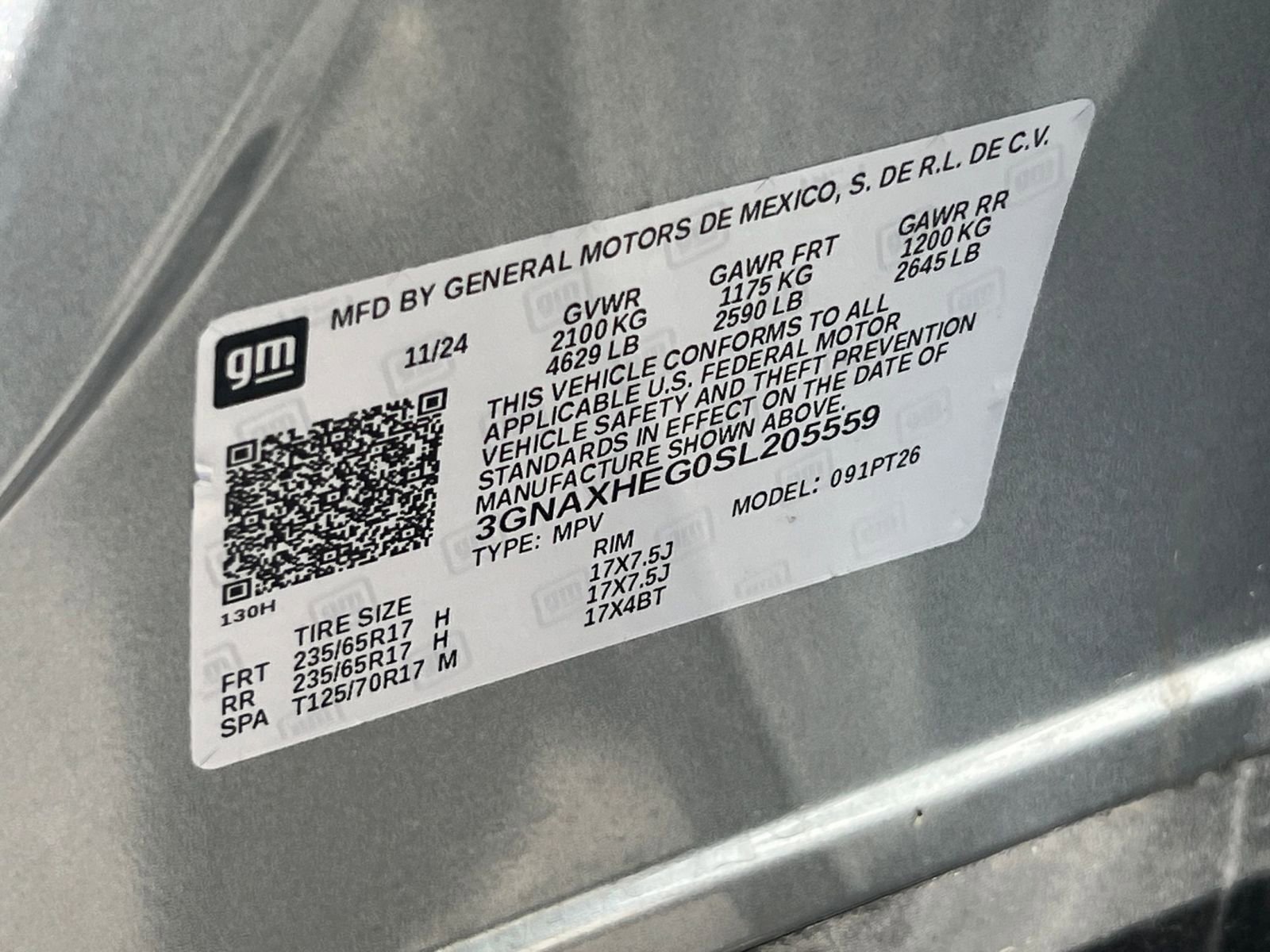 Used 2025 Chevrolet Equinox LT image 24