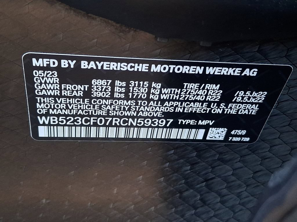 Used 2024 BMW iX xDrive50 w/ Sport Package AWD/4WD image 25