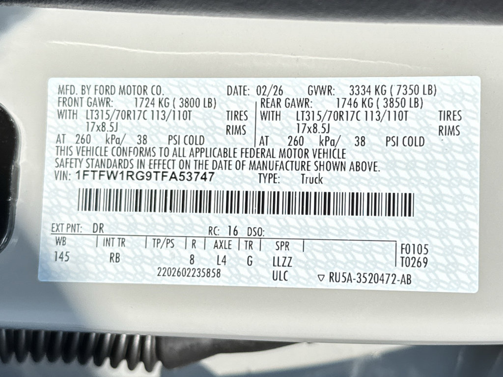 New 2026 Ford F150 Raptor image 33