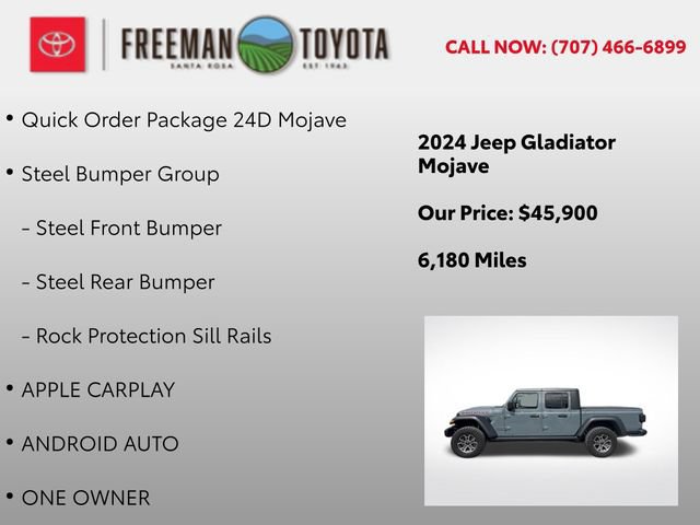 Used 2024 Jeep Gladiator Mojave w/ Steel Bumper Group AWD/4WD image 5