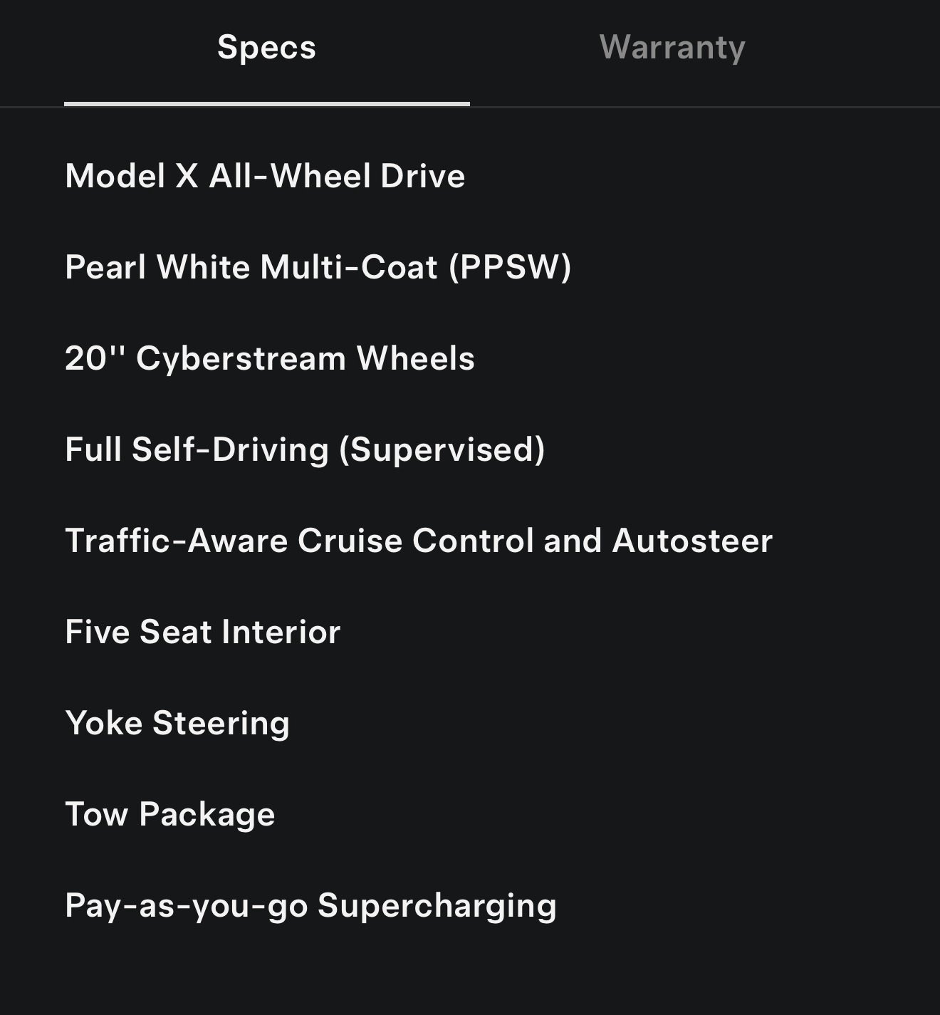 Used 2023 Tesla Model X AWD/4WD image 5