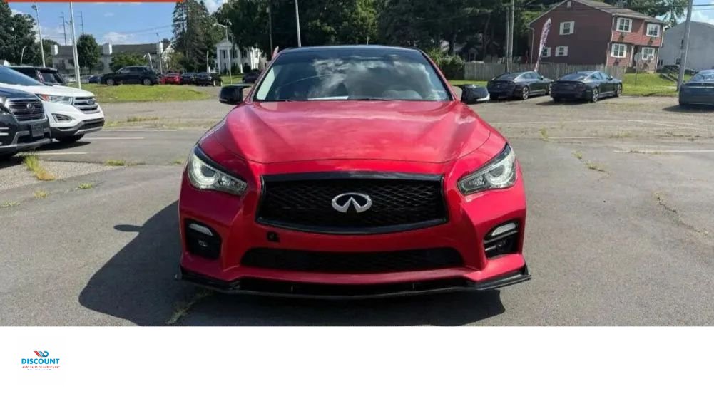 Used 2017 INFINITI Q50 Red Sport 400 image 2