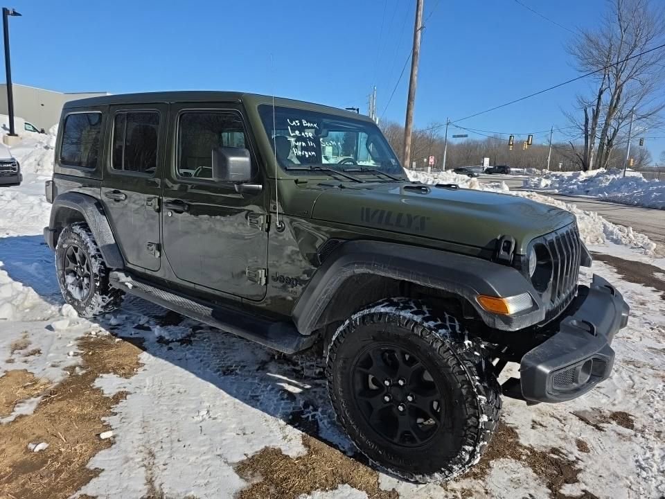 Used 2022 Jeep Wrangler Unlimited Sport image 1