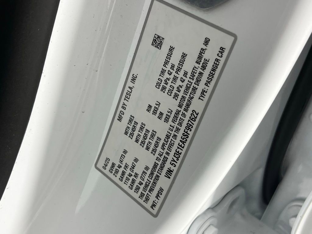 Used 2025 Tesla Model 3 Long Range image 35