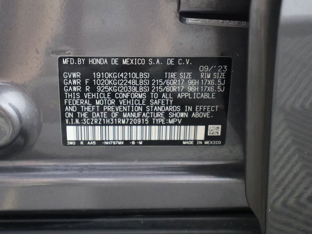 Used 2024 Honda HR-V LX image 45