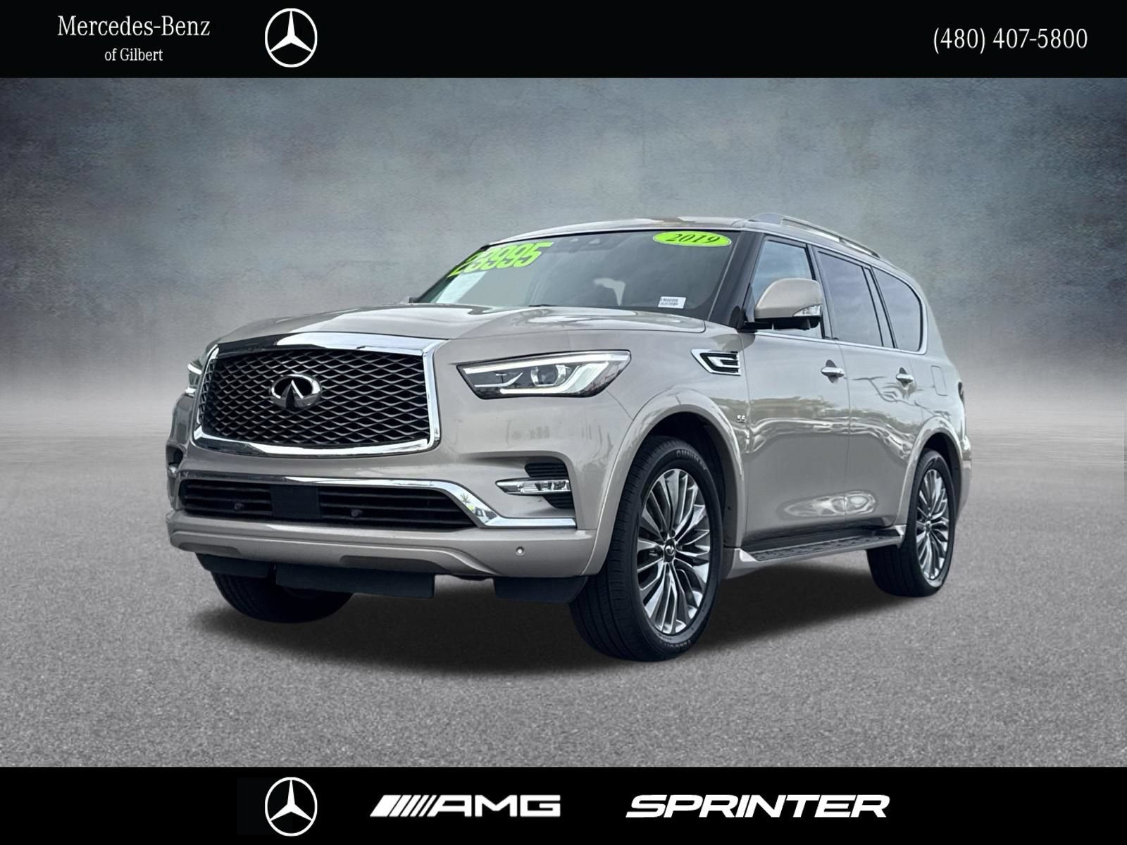 Used 2019 INFINITI QX80 Luxe w/ 22" Wheel Package RWD image 1