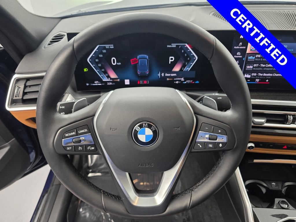 Certified 2023 BMW 330i Sedan w/ Driving Assistance Package RWD image 19