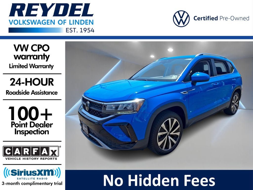 Used 2023 Volkswagen Taos SE w/ Panoramic Sunroof Package FWD image 1