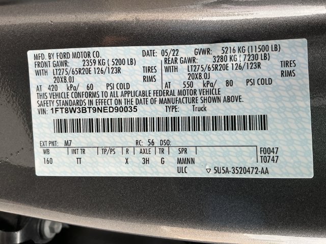 Used 2022 Ford F350 Limited AWD/4WD image 25