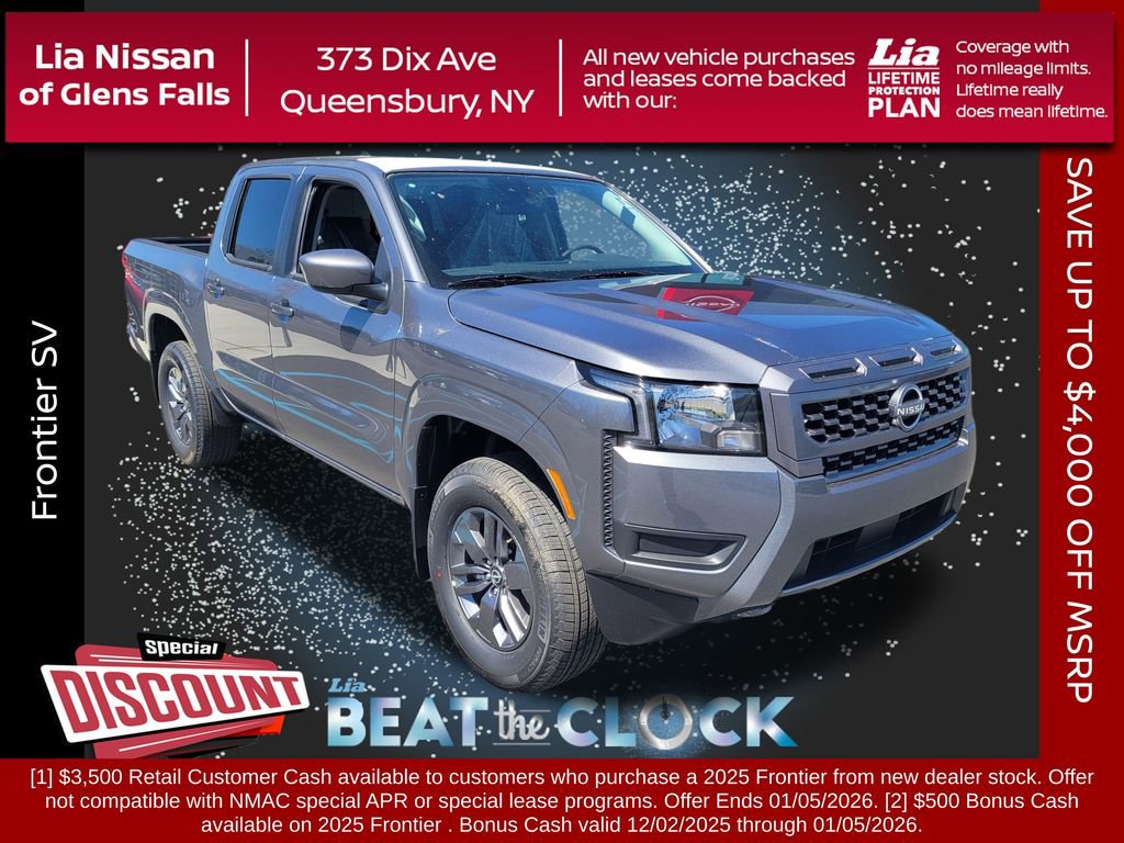 New 2025 Nissan Frontier SV