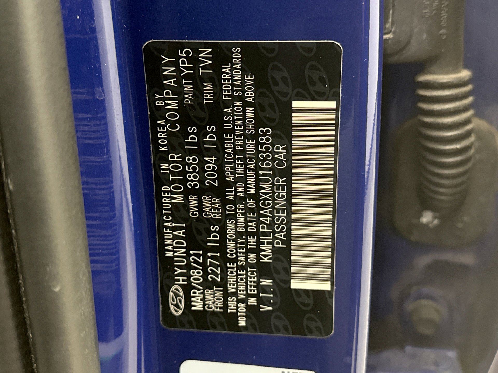 Used 2021 Hyundai Elantra Limited image 11