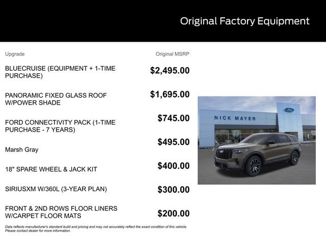 New 2026 Ford Explorer ST-Line AWD/4WD image 9