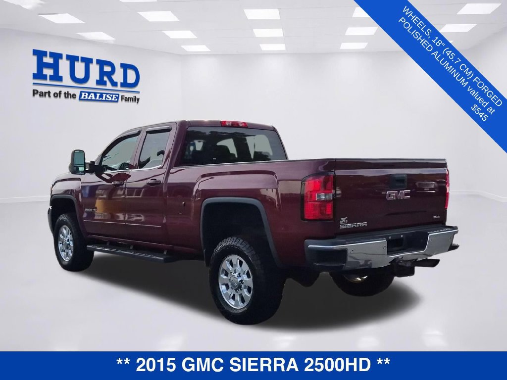 Used 2015 GMC Sierra 2500 SLE w/ SLE Preferred Package AWD/4WD image 8