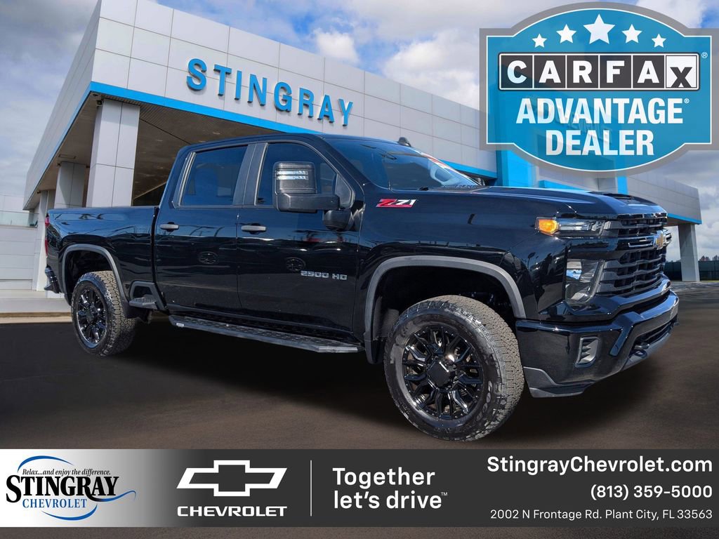 Used 2024 Chevrolet Silverado 2500 Custom w/ Custom Value Package