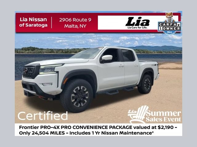 Certified 2023 Nissan Frontier PRO-4X w/ Pro Convenience Package AWD/4WD 360° Tour