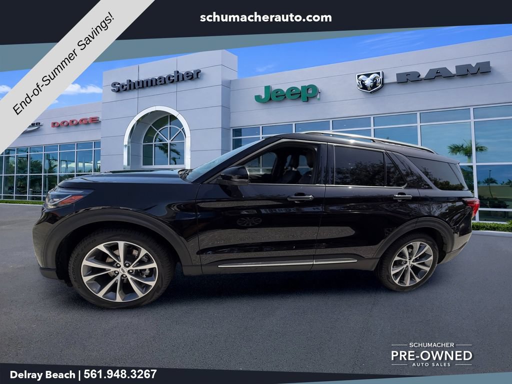 Used 2025 Ford Explorer Platinum w/ Ultimate Package RWD image 4