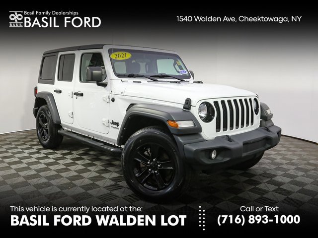 Used 2021 Jeep Wrangler Unlimited Sport w/ Technology Group