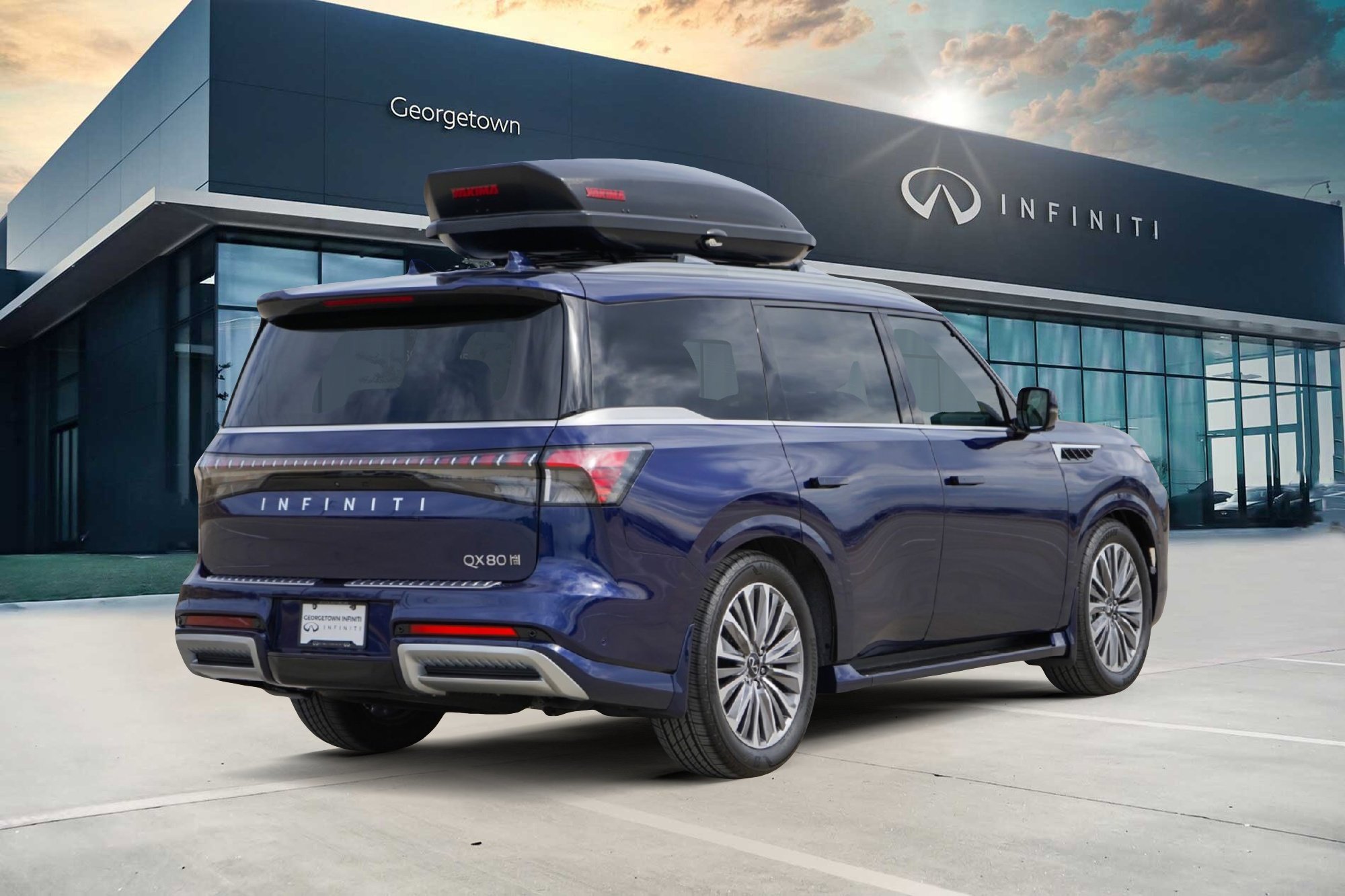 Used 2025 INFINITI QX80 Sensory w/ Exterior Package AWD/4WD image 4