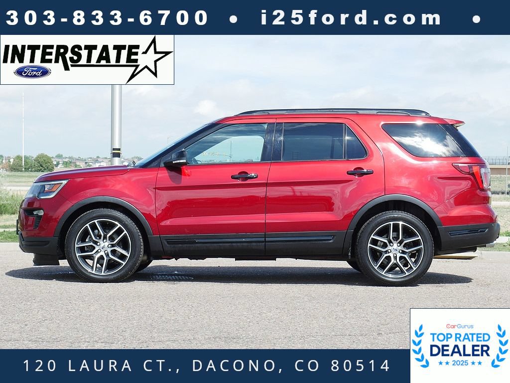 Used 2019 Ford Explorer Sport w/ Equipment Group 401A AWD/4WD image 2