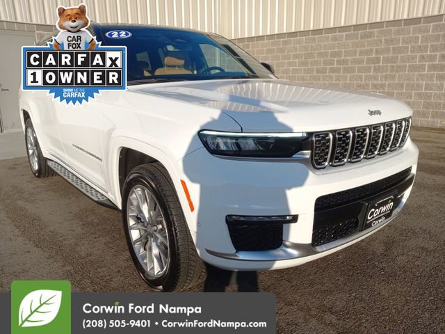 Used 2022 Jeep Grand Cherokee L Summit w/ Luxury Tech Group V