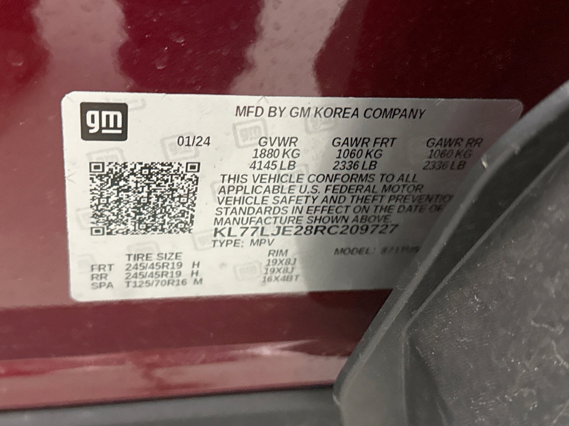 Used 2024 Chevrolet Trax RS w/ Driver Confidence Package FWD image 11