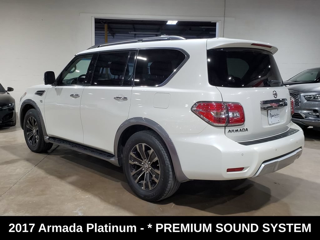 Used 2017 Nissan Armada Platinum w/ Captain Seat Package RWD image 12