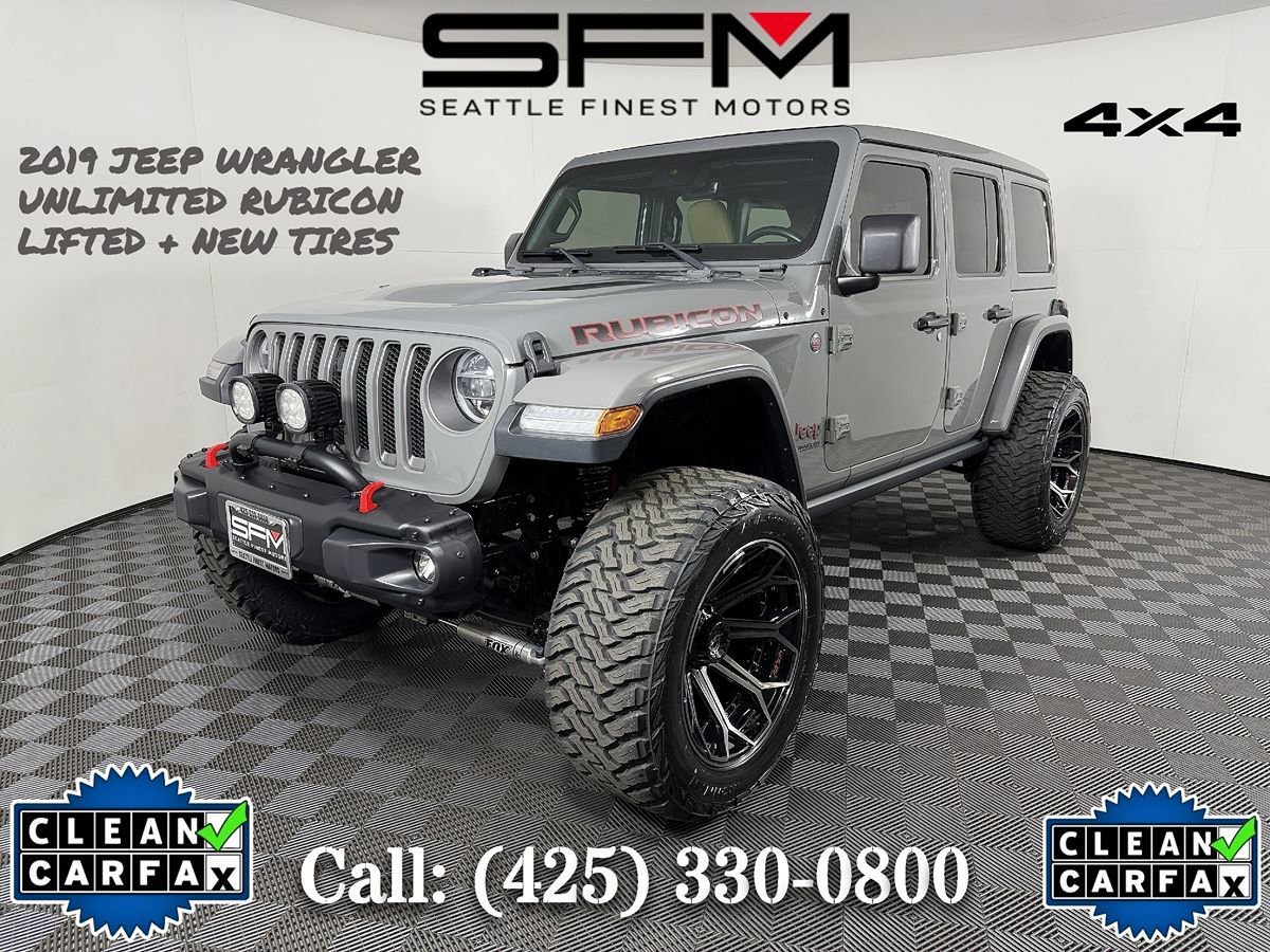 Used 2019 Jeep Wrangler Unlimited Rubicon AWD/4WD image 1