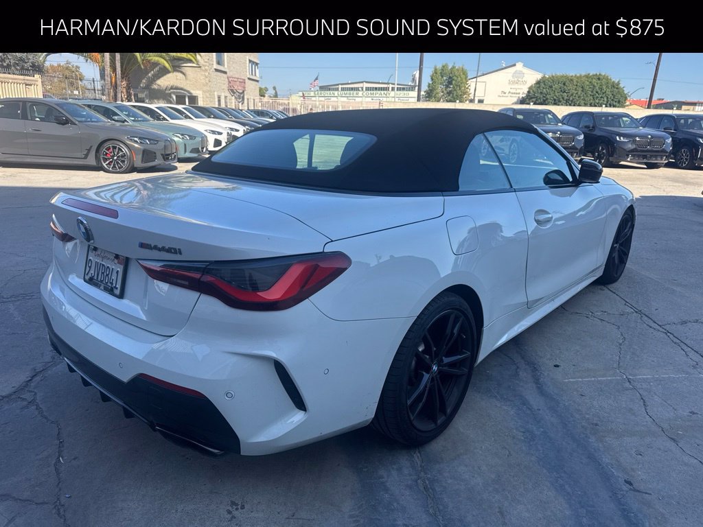 Certified 2023 BMW M440i Convertible w/ Premium Package RWD image 4