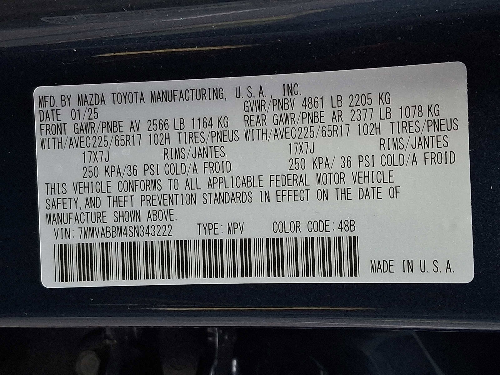 Used 2025 MAZDA CX-50 AWD 2.5 S w/ Cargo Package image 27