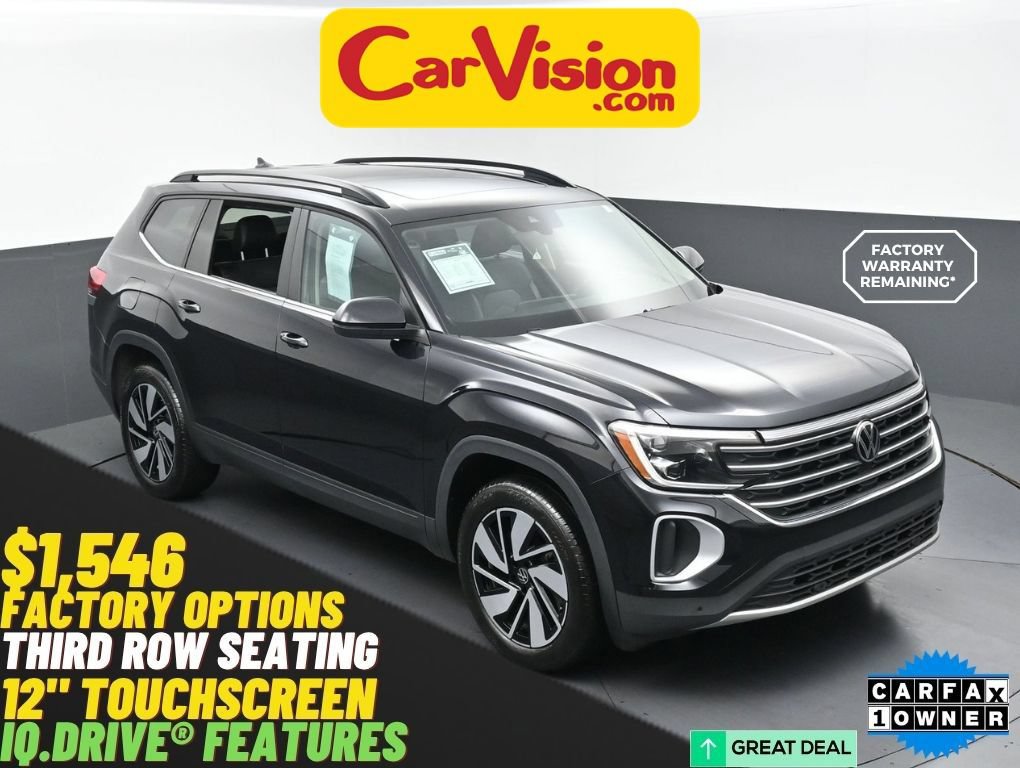 Used 2024 Volkswagen Atlas SE w/ Panoramic Sunroof Package