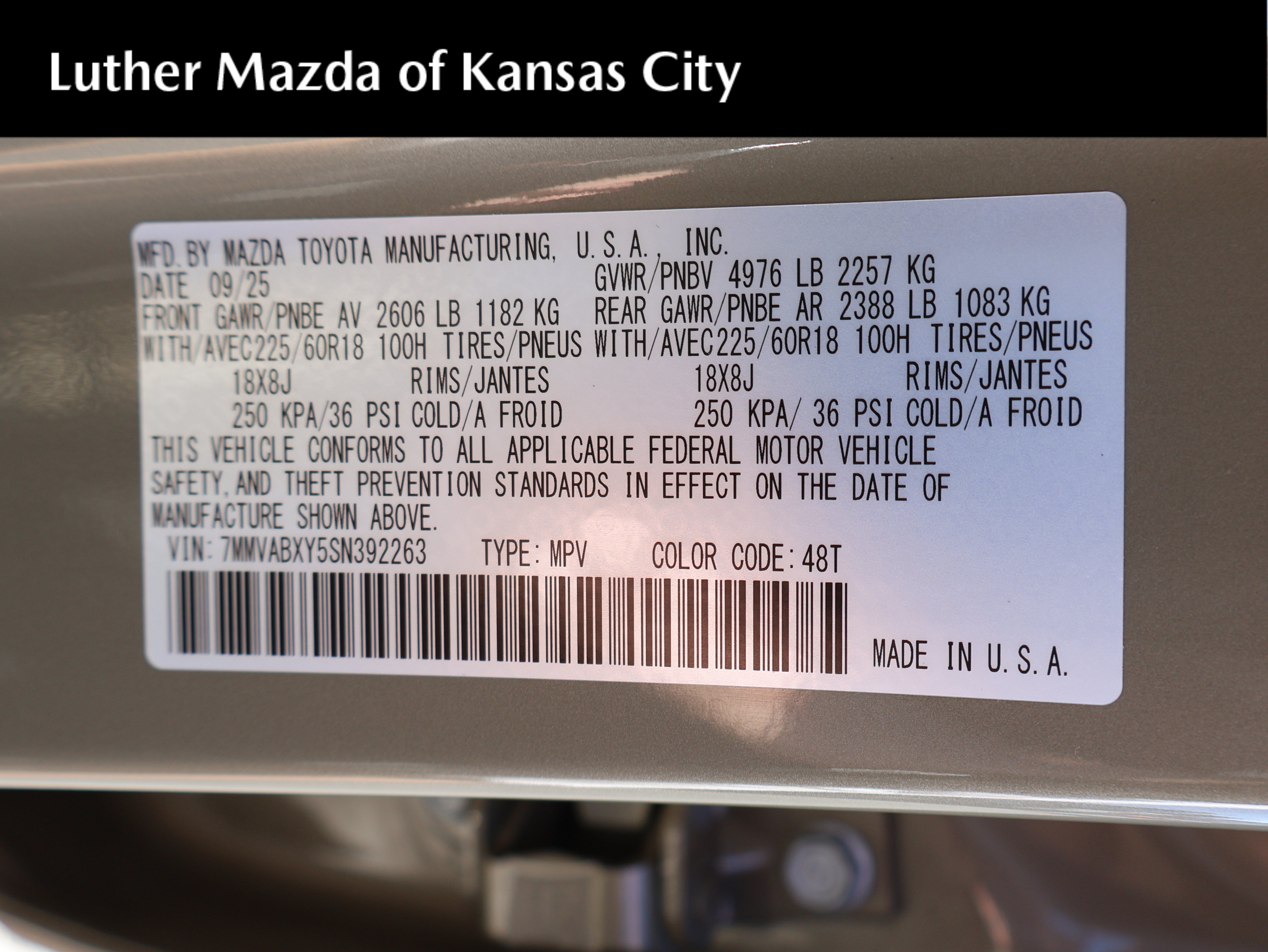 Certified 2025 MAZDA CX-50 Meridian Edition w/ Weather Package AWD/4WD image 1