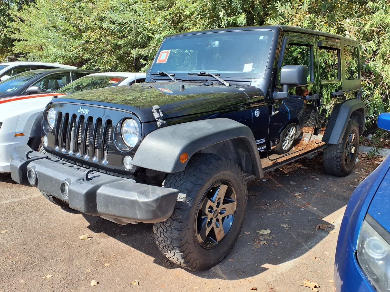 Used 2017 Jeep Wrangler Unlimited Sport w/ Quick Order Package 24S